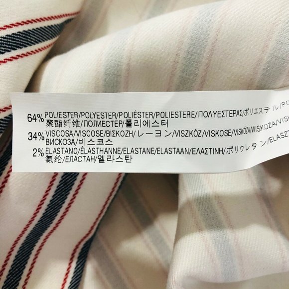 Zara Striped Belted Bodycon Dress - Picture 10 of 10